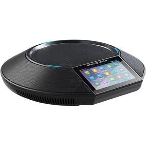 Grandstream Gigabit Corded Dual Keypad Conference IP Phone, 6 SIP Account, Black